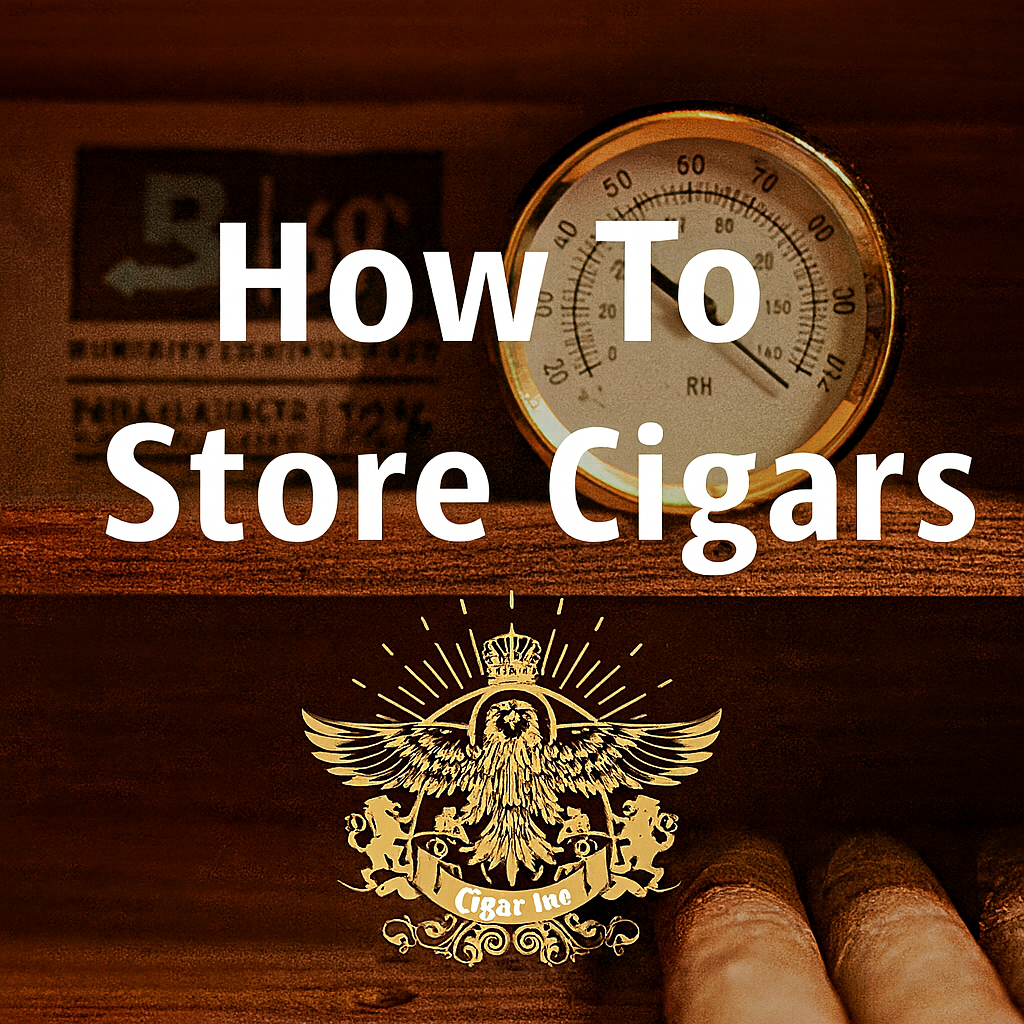 How to store cigars with humidor - cigar inc los angeles cigar shop