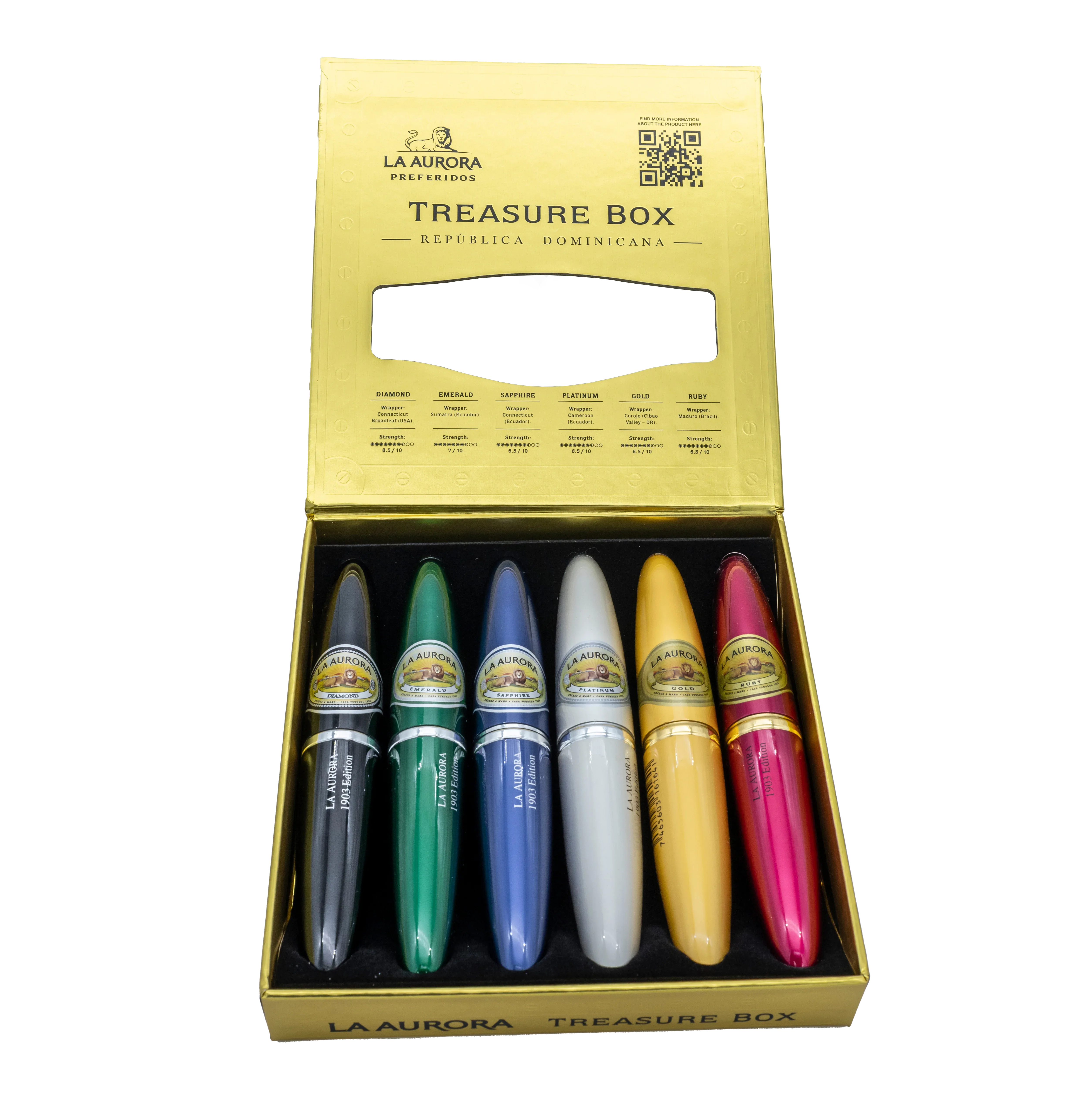 La Aurora Preferidos Treasure Box – Luxury Cigar Sampler | Fine