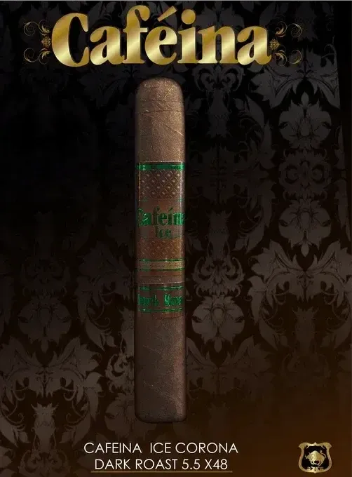 caffeine cigarettes where to buy Lucky Cigar Caféina Ice Dark Roast | Coffee & Mint Infused Cigar