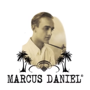 Marcus Daniel small black and white logo