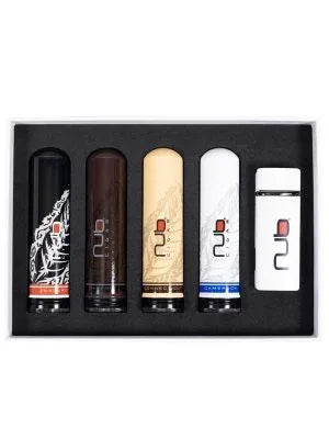 Nub Tubo Sampler with Electric Lighter | Premium Travel Cigar Kit Cigar Inc. Nub Tubo Sampler with Electric Lighter | Premium Travel Cigar Kit Cigar Inc.