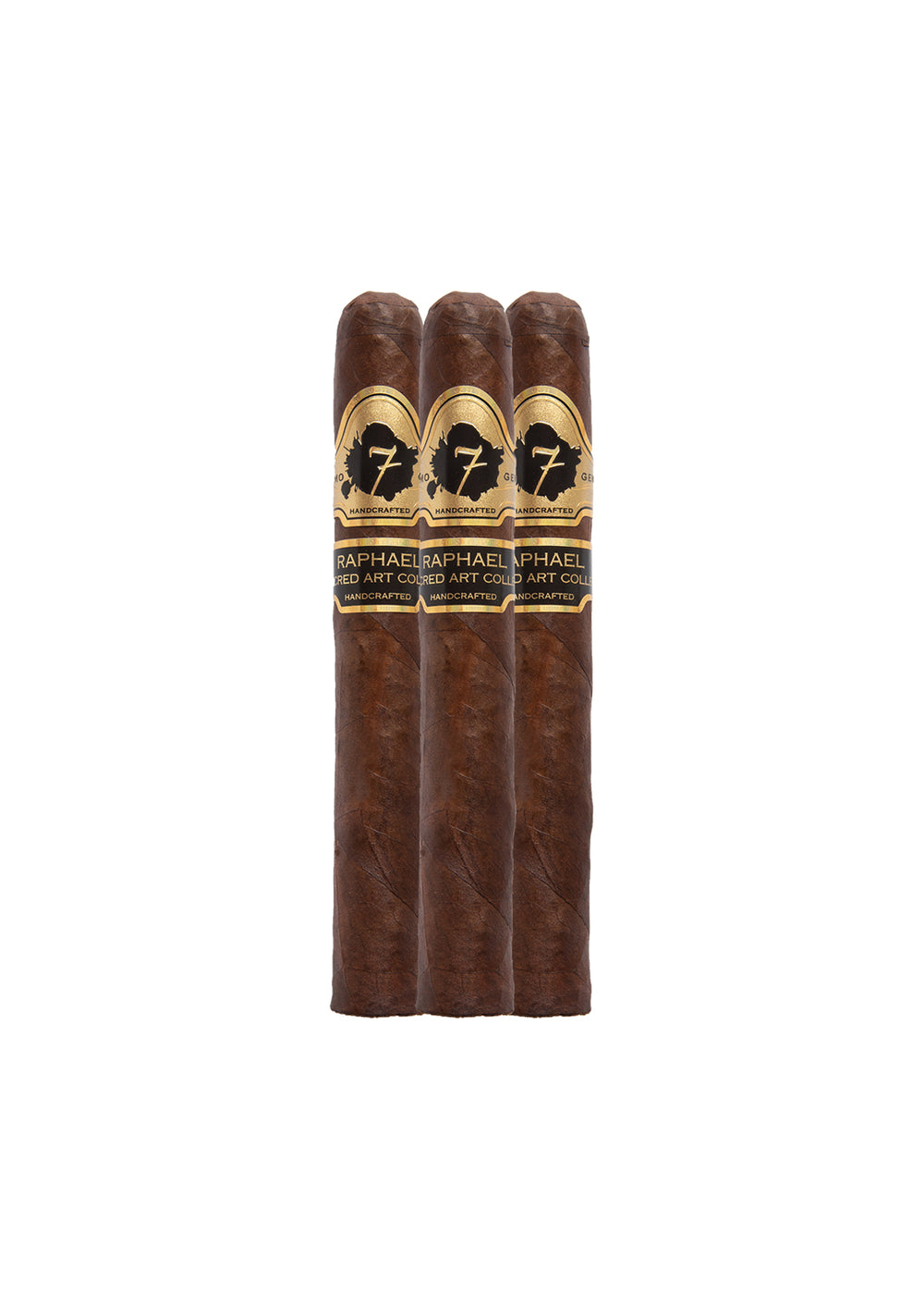 Three El Septimo Raphael  cigars