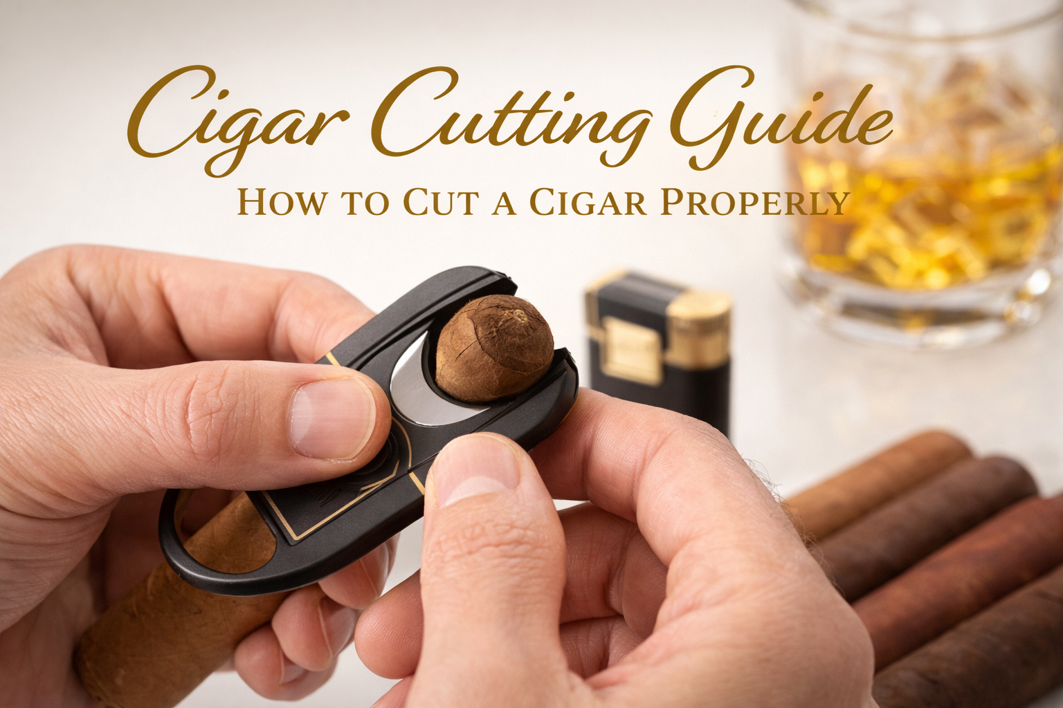 Cigar Cutting Guide: How to Cut a Cigar Properly