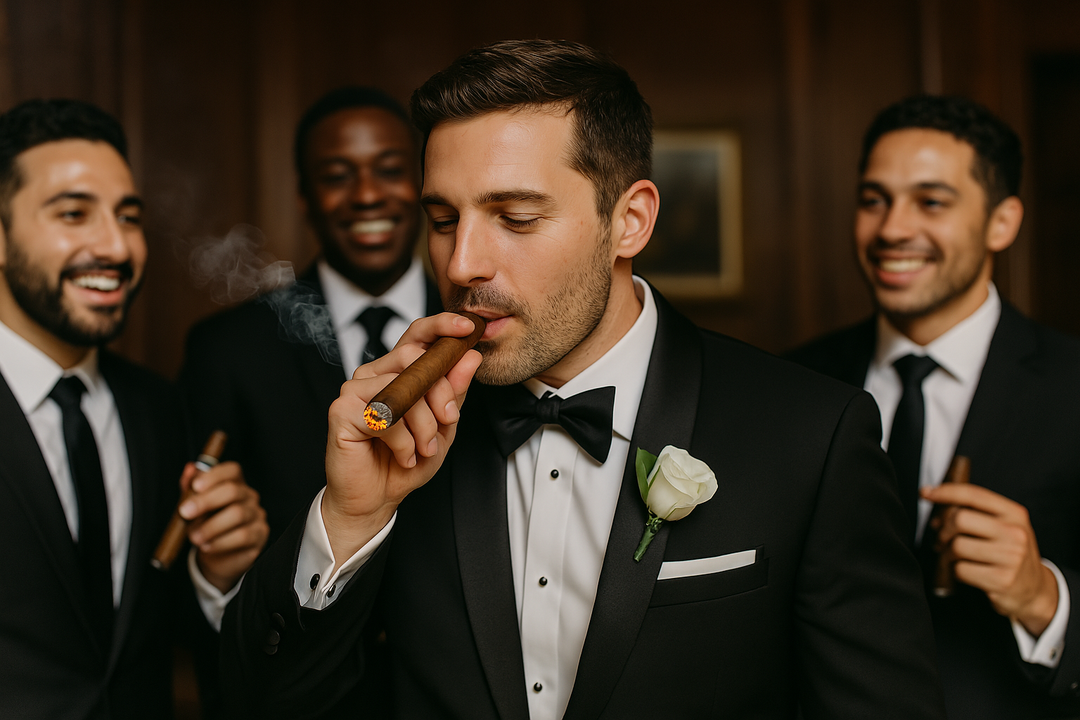 The Groom’s Cigar Guide: Celebrate Your Wedding Day in Style