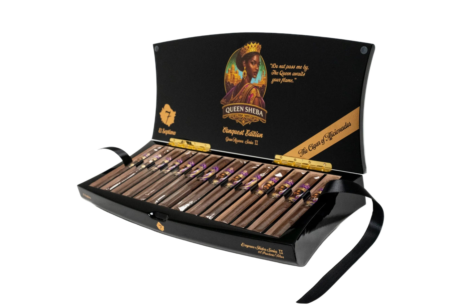 El Septimo Queen Sheba Conquest Edition Gran Reserva Series II box of 14 Toros at Cigar Inc.