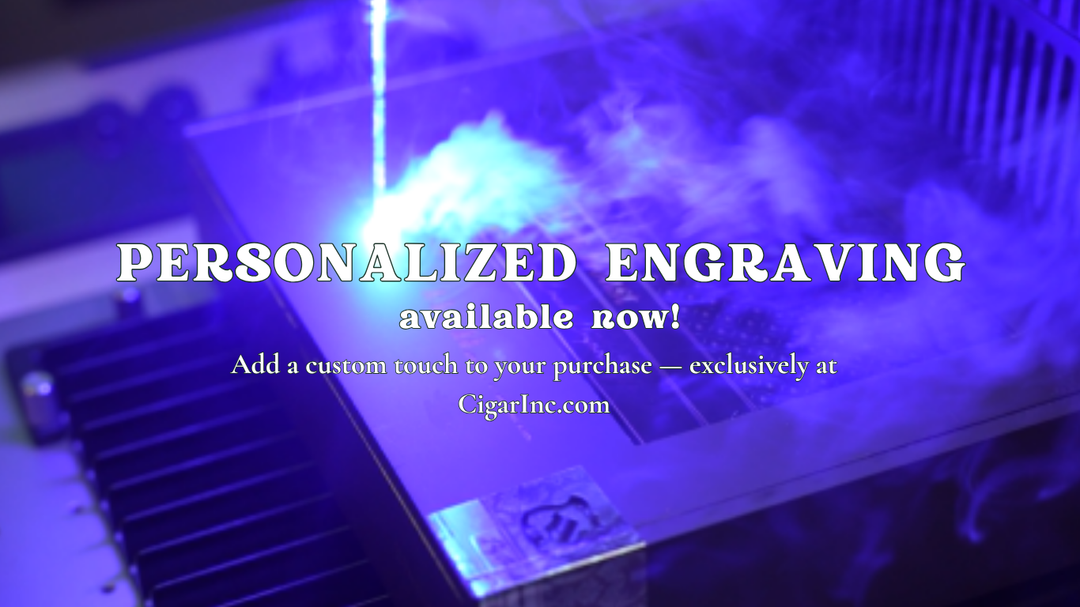 Customize Your Cigar Box with Luxury Engraving | Personalized Cigar Gifts by Cigar Inc.