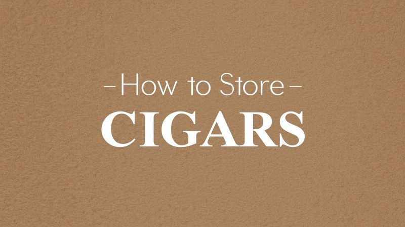 How to Store Cigars: Humidor Essentials