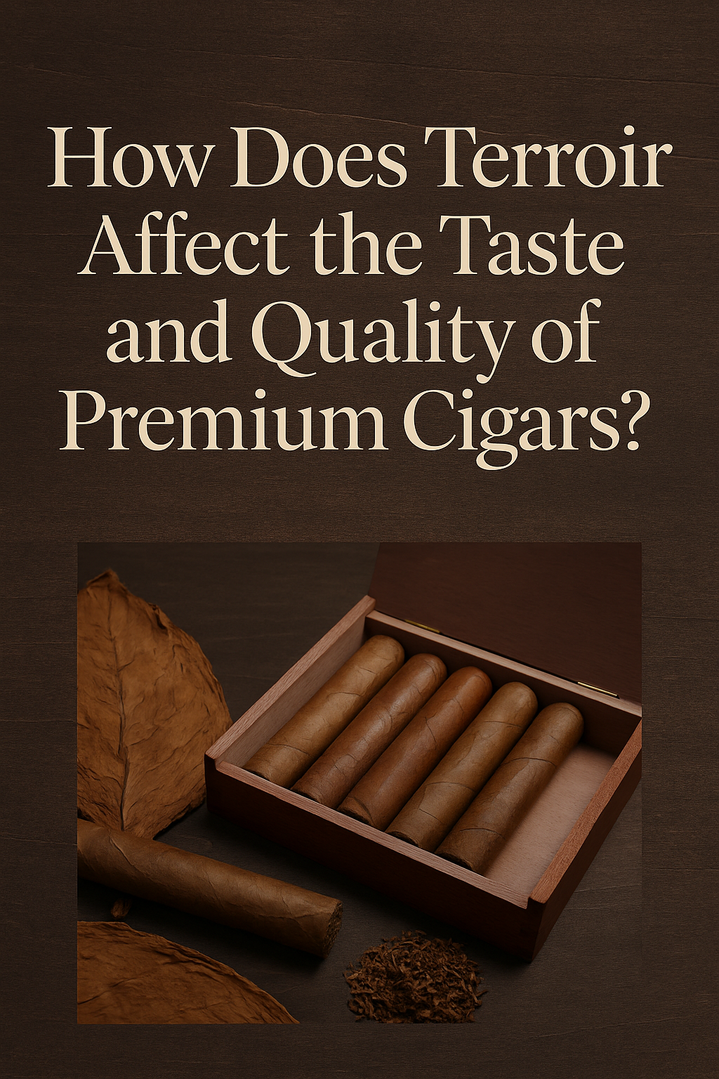 How Does Terroir Affect the Taste and Quality of Premium Cigars?