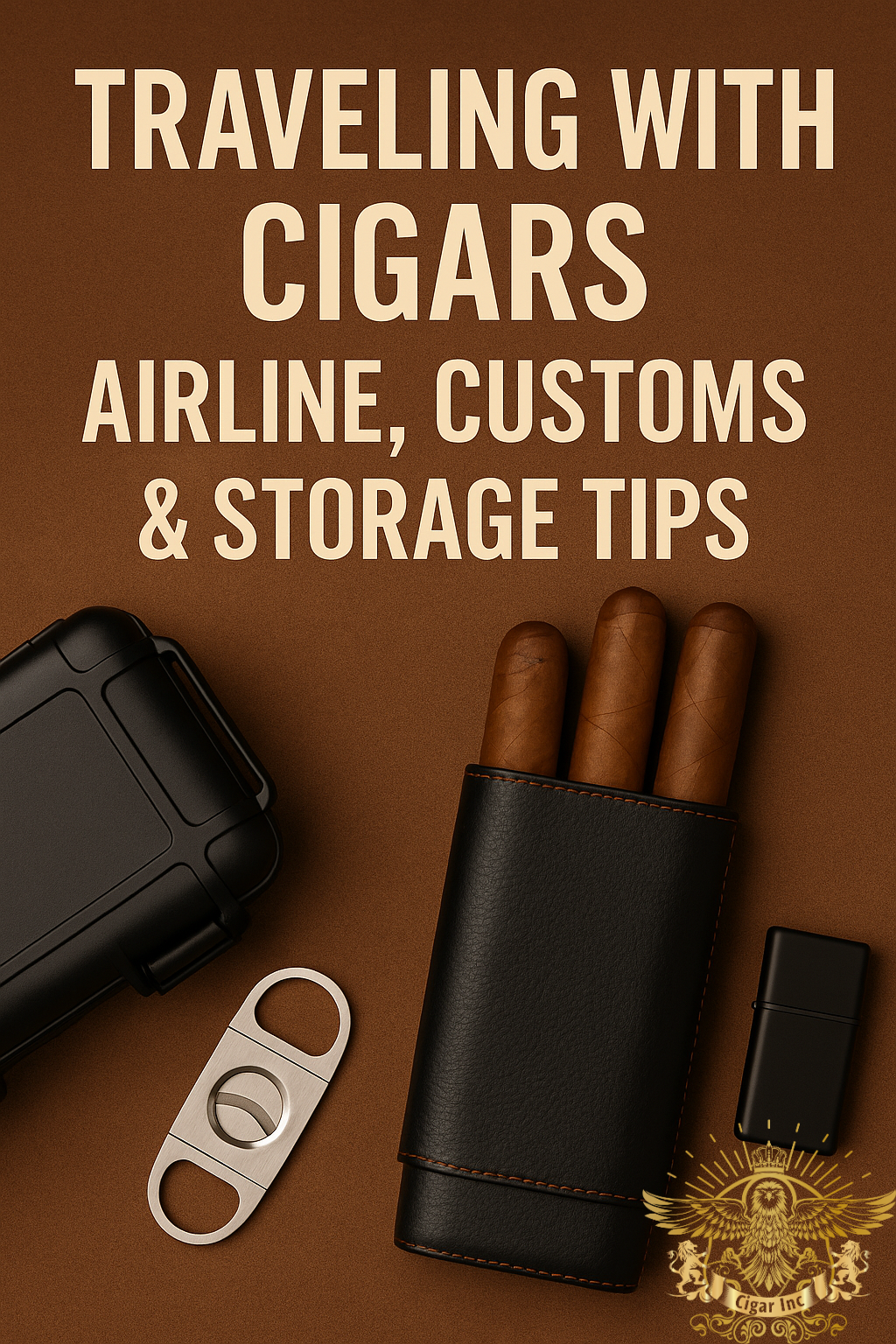 Traveling with Cigars: Airline, Customs & Storage Tips