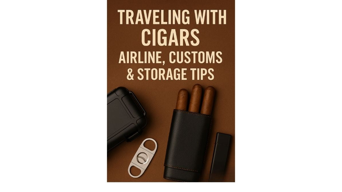 Traveling with Cigars: Airline, Customs & Storage Tips