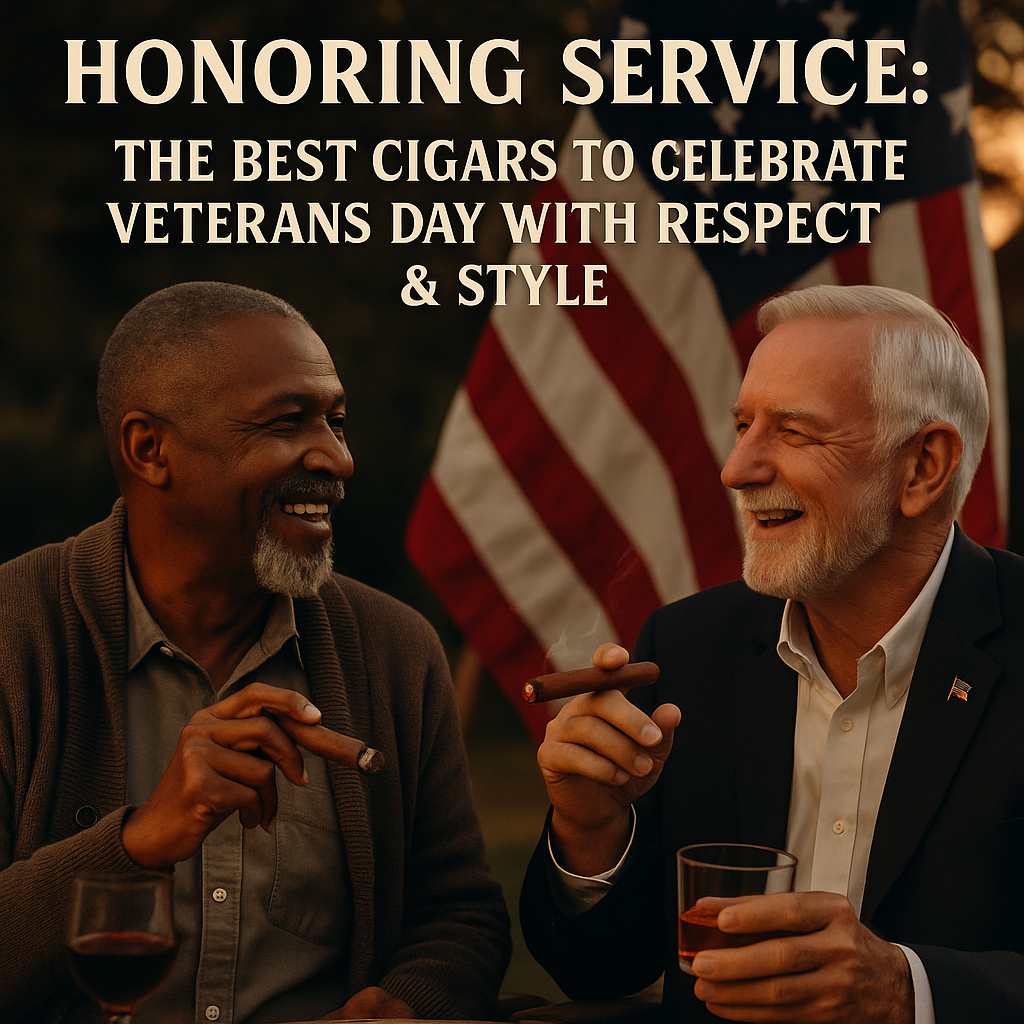 Honoring Service: The Best Cigars to Celebrate Veterans Day with Respect & Style