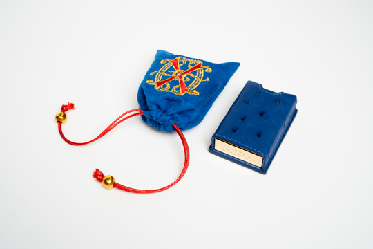Brizard & Co. × S.T. Dupont × Fuente Fuente × Maccarrone - OpusX - Les Chaînes de l'Amour Marquetry Lighter (Limited Edition) - Blue