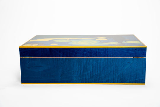 Maccarrone Starry Night 110 Count Limited Edition Humidor, Van Gogh tribute humidor, Cigar Inc