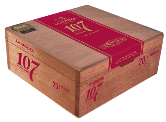 La Aurora 107 Ecuador Toro premium cigar with Ecuadorian wrapper – available at Los Angeles cigar shop
