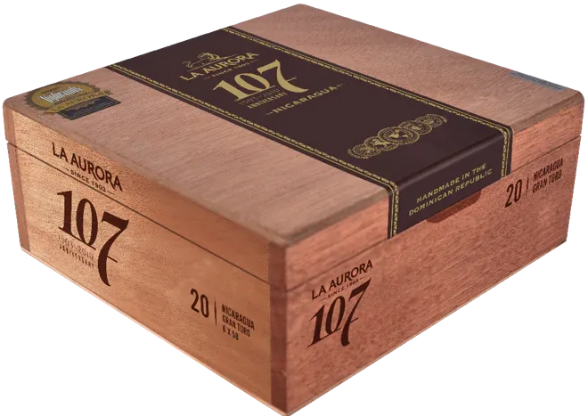 La Aurora 107 Nicaragua Box - Cigar Inc.