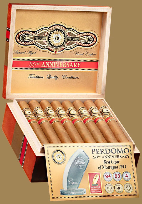 Perdomo 20th Anniversary Connecticut Box - Cigar Inc.