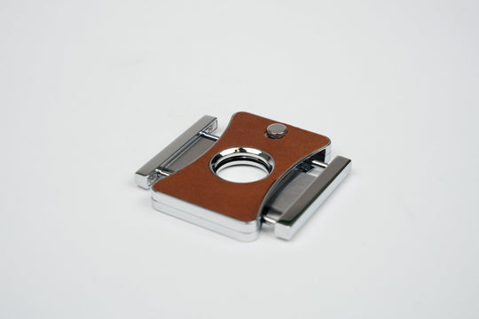 Elite Series II Cutter Whisky Calf Leather & Black w/ Pouch (Leather), Brizard and Co luxury cigar accessory at Cigar Inc. Los Angeles