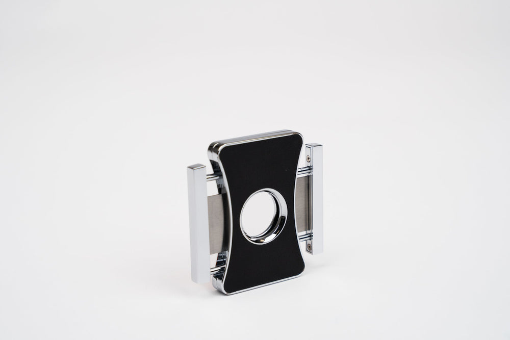 Elite II Cutter Racing Black & Orange w/Pouch (Leather), Brizard and Co luxury cigar accessory at Cigar Inc. Los Angeles