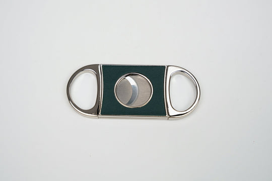 Double Guillotine II Augusta Green (Leather), Brizard and Co luxury cigar accessory at Cigar Inc. Los Angeles