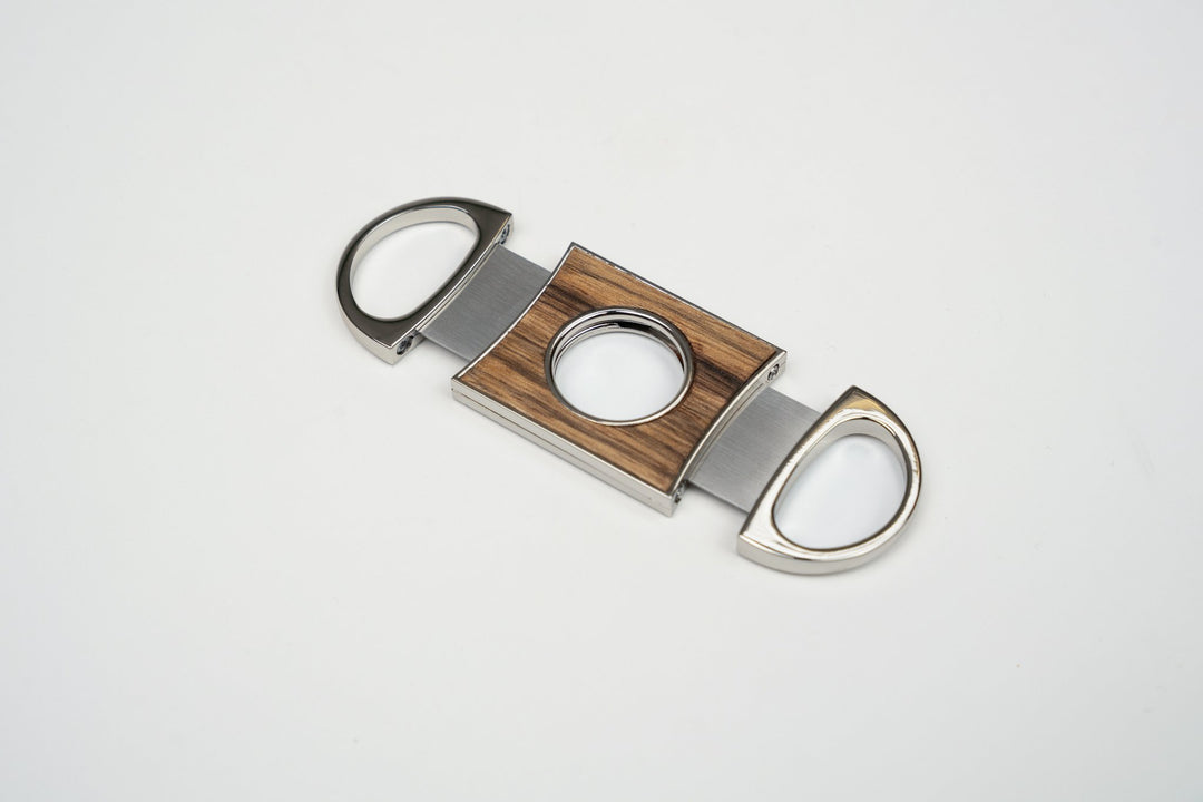 Double Guillotine II Augusta Green (Leather), Brizard and Co luxury cigar accessory at Cigar Inc. Los Angeles