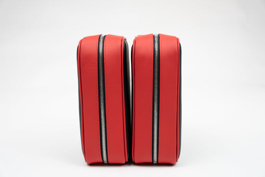 Havana Traveler (Flask) - Racing Black & Red, Brizard and Co luxury cigar accessory at Cigar Inc. Los Angeles