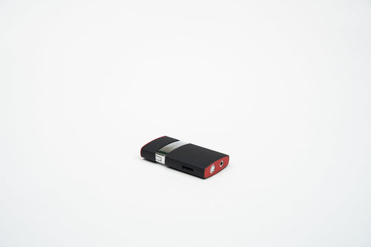 Venezia Lighter - Racing Black & Red, Brizard and Co luxury cigar accessory at Cigar Inc. Los Angeles