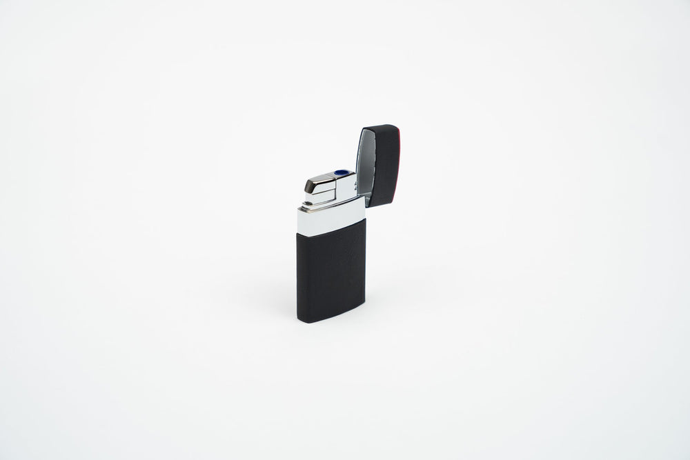 Venezia Lighter - Racing Black & Red, Brizard and Co luxury cigar accessory at Cigar Inc. Los Angeles
