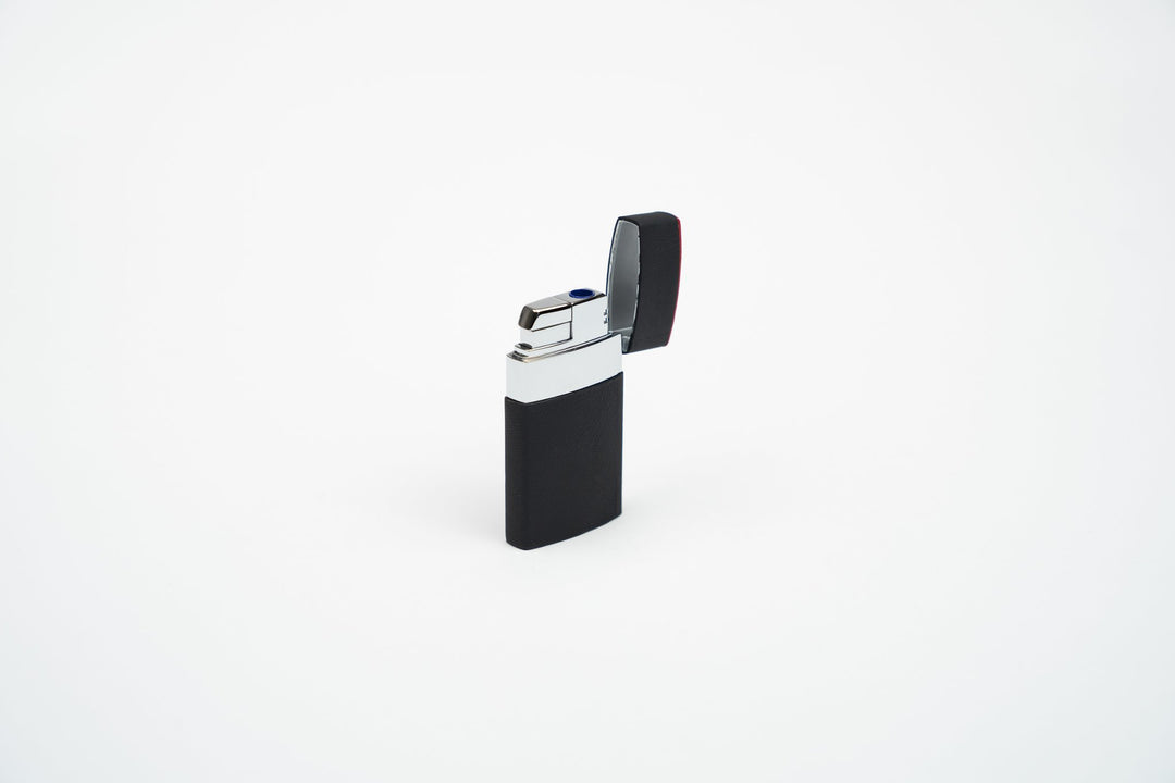 Venezia Lighter - Racing Black & Red, Brizard and Co luxury cigar accessory at Cigar Inc. Los Angeles