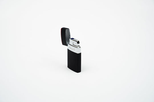 Venezia Lighter - Racing Black & Red, Brizard and Co luxury cigar accessory at Cigar Inc. Los Angeles