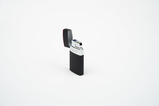 Venezia Lighter - Racing Black & Red, Brizard and Co luxury cigar accessory at Cigar Inc. Los Angeles