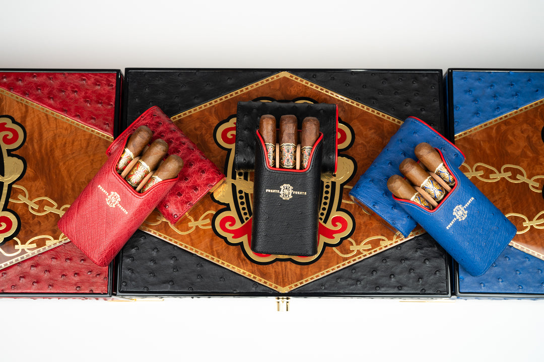 Brizard &amp; Co. × Fuente Fuente × Maccarrone — OpusX - Les Chaînes de l’Amour Cigar Case (Limited Edition)