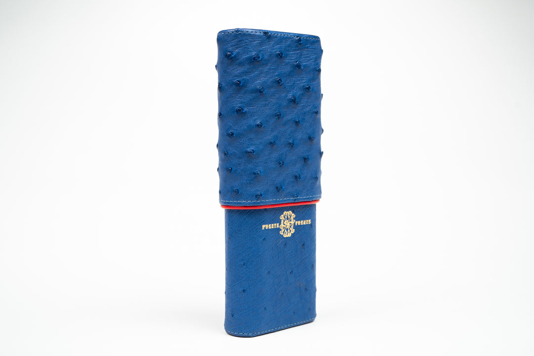 Brizard & Co. × Fuente Fuente × Maccarrone - OpusX - Les Chaînes de l'Amour Travel Case (Limited Edition) - Blue