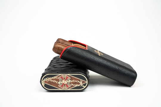 Brizard & Co. × Fuente Fuente × Maccarrone - OpusX - Les Chaînes de l'Amour Travel Case (Limited Edition) - Black