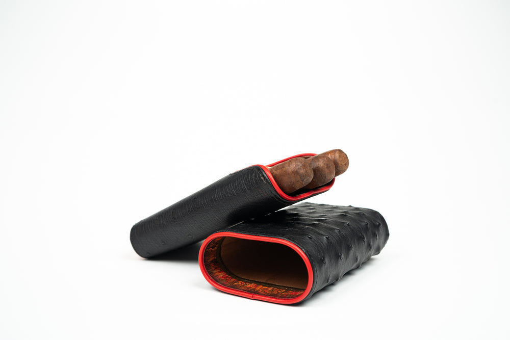 Brizard & Co. × Fuente Fuente × Maccarrone - OpusX - Les Chaînes de l'Amour Travel Case (Limited Edition) - Black