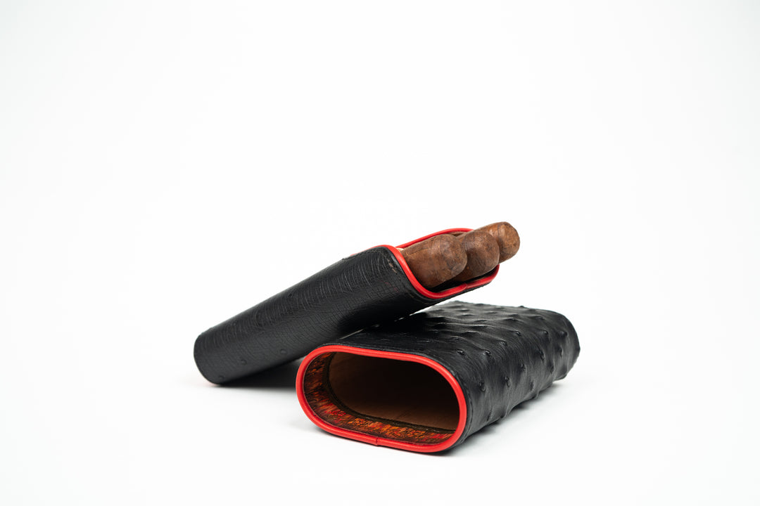 Brizard & Co. × Fuente Fuente × Maccarrone - OpusX - Les Chaînes de l'Amour Travel Case (Limited Edition) - Black