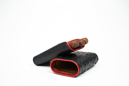 Brizard & Co. × Fuente Fuente × Maccarrone - OpusX - Les Chaînes de l'Amour Travel Case (Limited Edition) - Black
