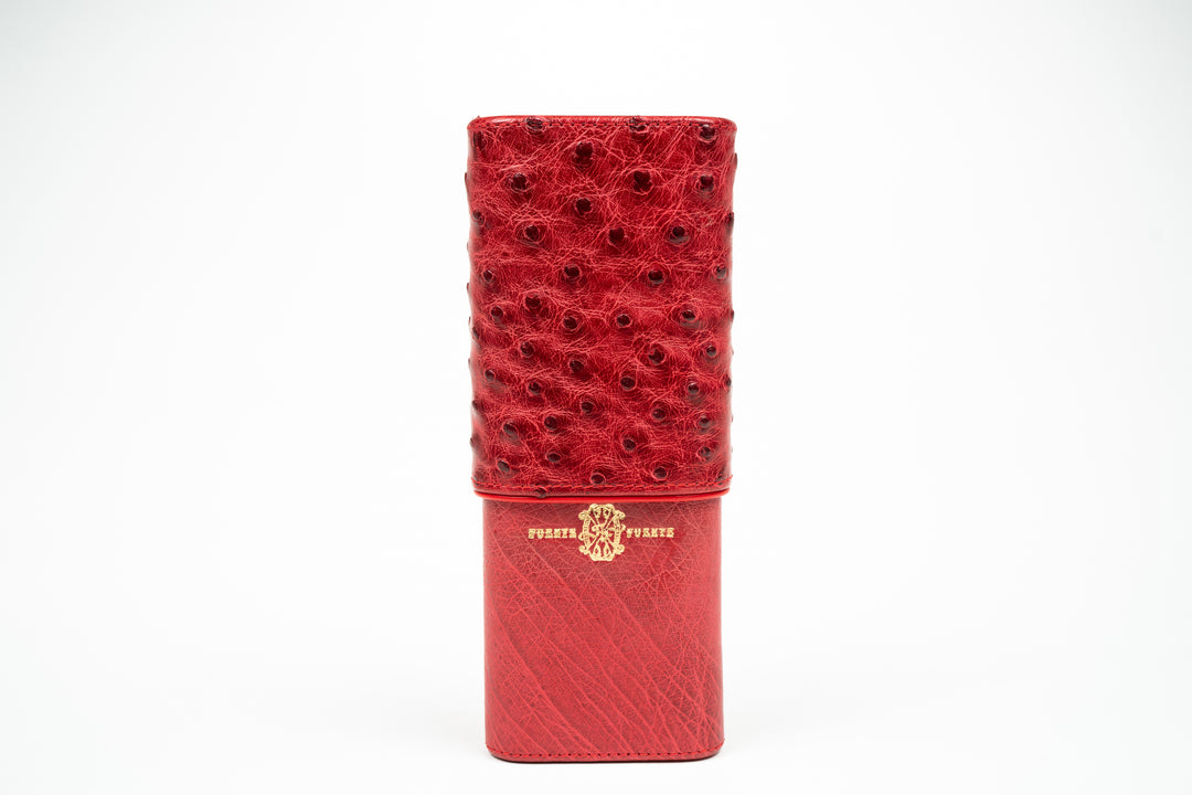 Brizard & Co. × Fuente Fuente × Maccarrone - OpusX - Les Chaînes de l'Amour Travel Case (Limited Edition) - Red
