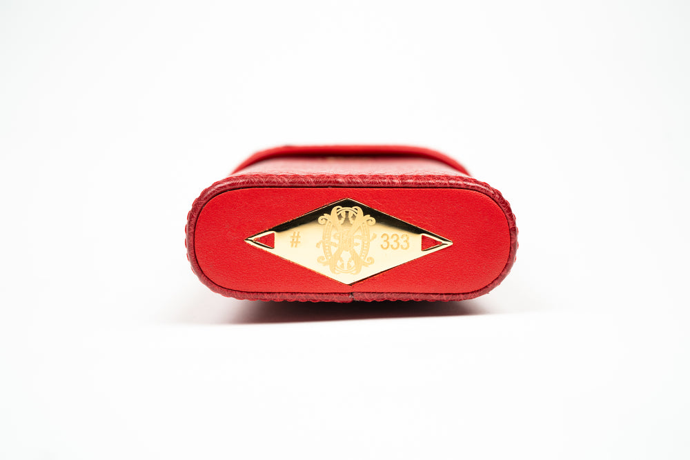 Brizard & Co. × Fuente Fuente × Maccarrone - OpusX - Les Chaînes de l'Amour Travel Case (Limited Edition, Case Only) - Red