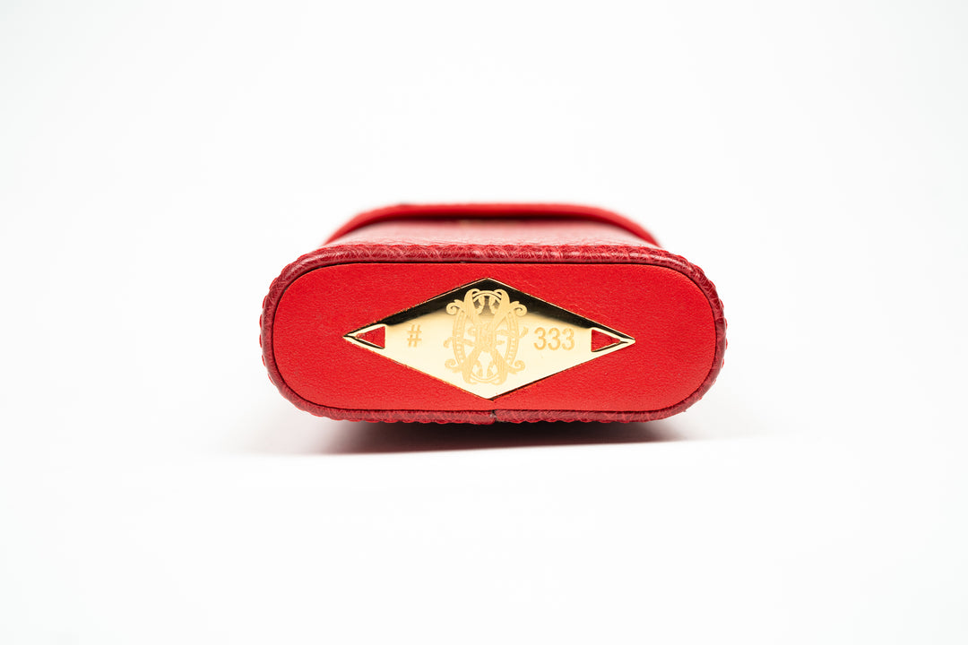 Brizard & Co. × Fuente Fuente × Maccarrone - OpusX - Les Chaînes de l'Amour Travel Case (Limited Edition) - Red