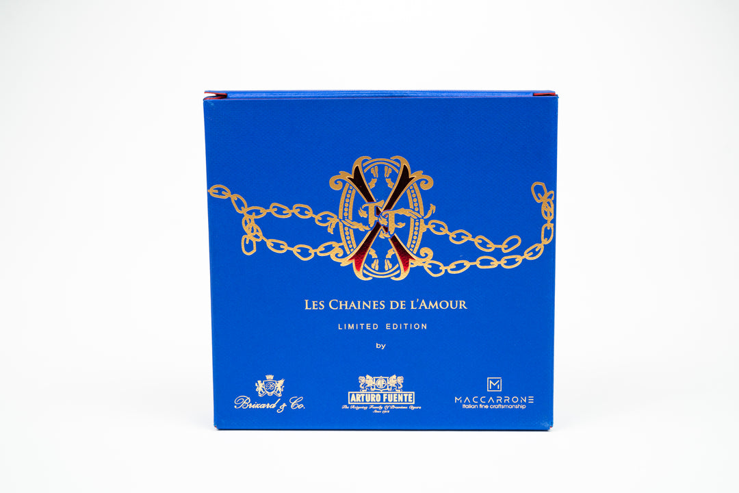 Brizard &amp; Co. × Fuente Fuente × Maccarrone — OpusX - Les Chaînes de l’Amour Cigar Case (Limited Edition)