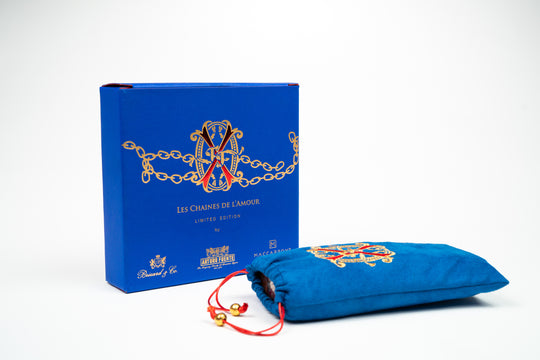 Brizard & Co. × Fuente Fuente × Maccarrone - OpusX - Les Chaînes de l'Amour Travel Case (Limited Edition) - Blue