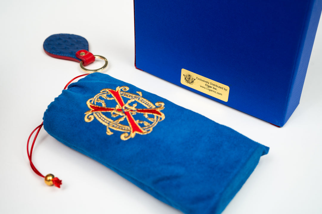 Brizard & Co. × Fuente Fuente × Maccarrone - OpusX - Les Chaînes de l'Amour Travel Case (Limited Edition) - Blue