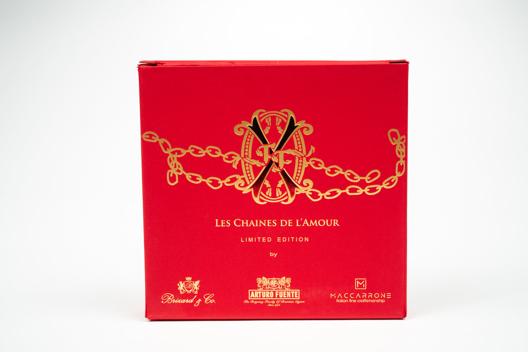 Brizard & Co. × Fuente Fuente × Maccarrone - OpusX - Les Chaînes de l'Amour Travel Case (Limited Edition) - Red