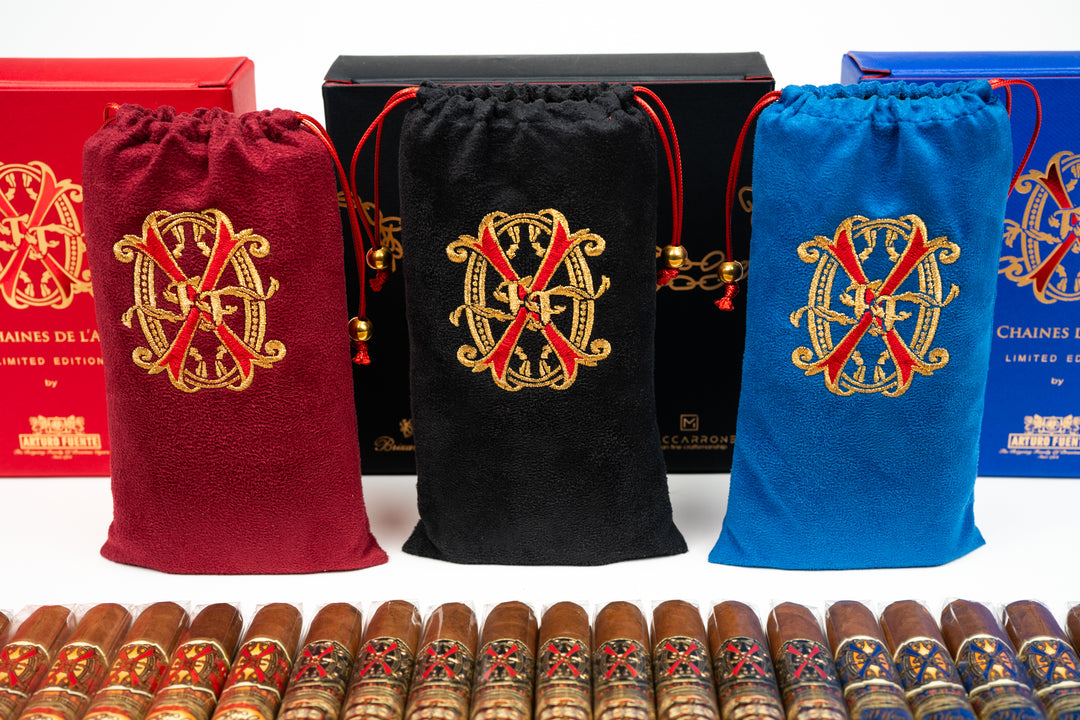 Brizard &amp; Co. × Fuente Fuente × Maccarrone — OpusX - Les Chaînes de l’Amour Cigar Case (Limited Edition)