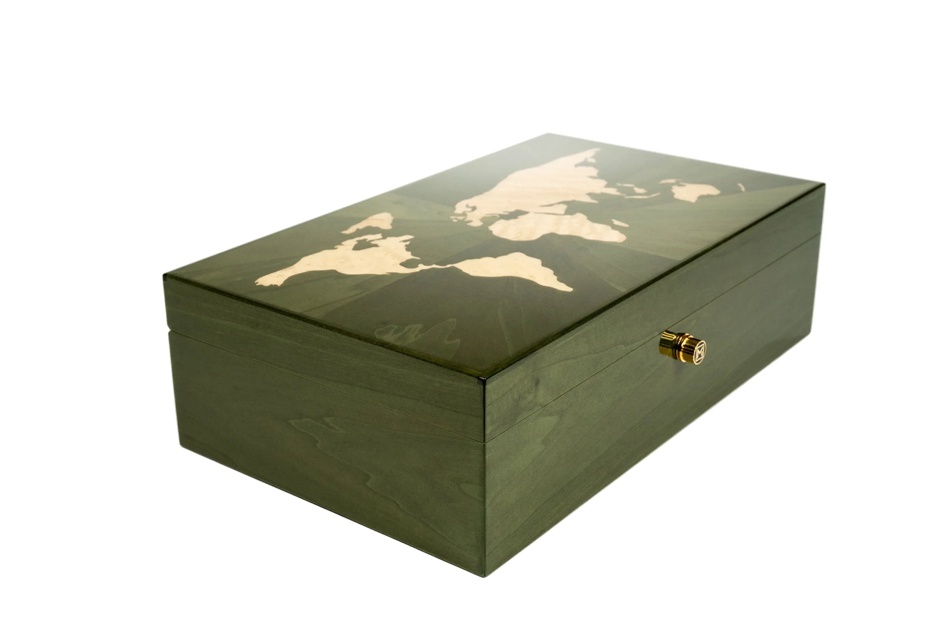 Maccarrone World Map Camouflage Humidor - Cigar Inc