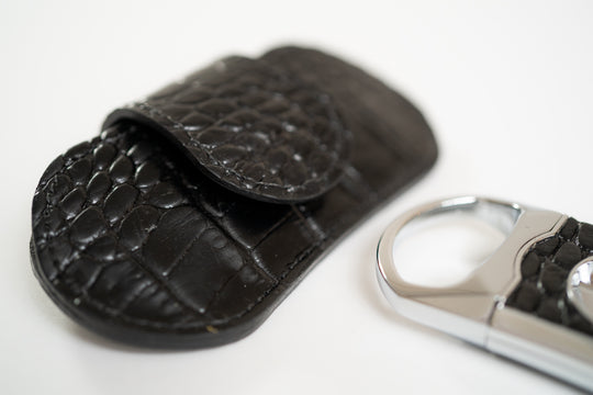 Brizard and Co. - The "V" Cutter - Croco Black