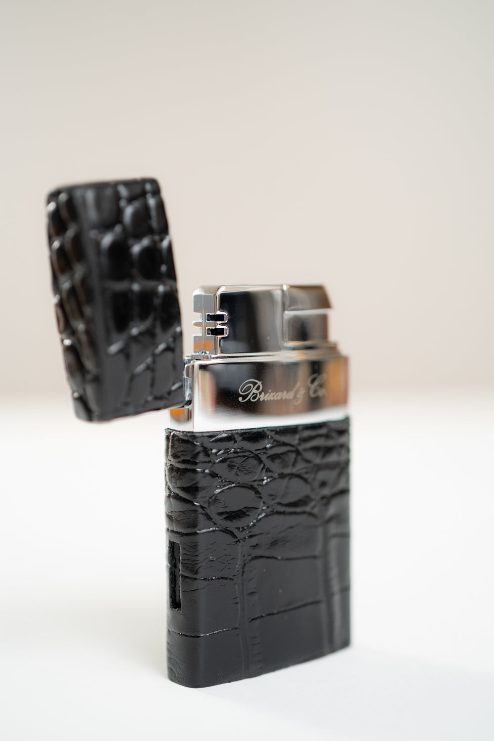 Brizard and Co. - Venezia Lighter (Fountain Flame) - Croco Black