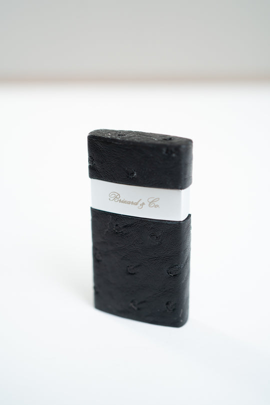 Brizard and Co. - Venezia Lighter (Fountain Flame) - Ostrich Black