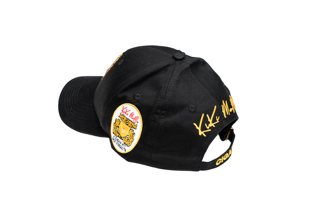 Kiki Momo - Premium Baseball Cap – American Flag & Lion Logo