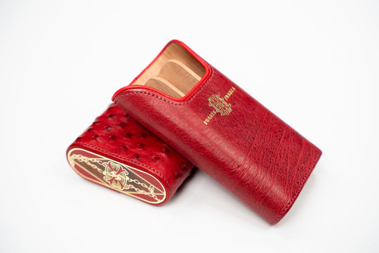 Brizard & Co. × Fuente Fuente × Maccarrone - OpusX - Les Chaînes de l'Amour Travel Case (Limited Edition) - Red